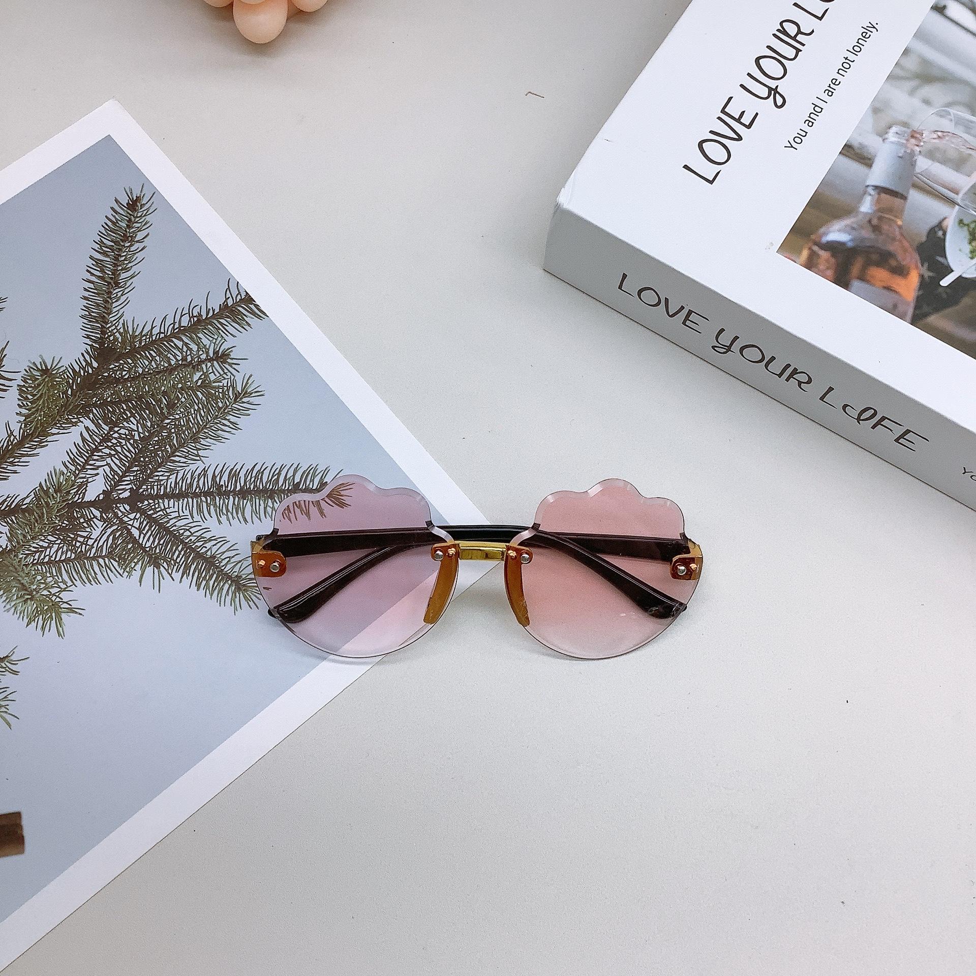 

Винтажные модные волнистые детали милые детские солнцезащитные очки для путешествий защита от солнца защита от ультрафиолета солнцезащитные очки для мальчиков очки