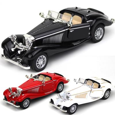 1:28 Alloy Vintage Car Retro 500K Car Model Static Collection Gift