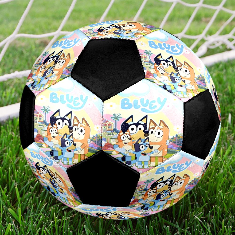 Bluey Theme Size 5 Soccer Ball, Suitable for Both Indoor and Outdoor Matches, a Gift Suitable for Everyone.