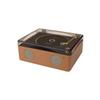 205*166*68mm Portable High Fidelity Audio Quality  Speaker Retro Multifunctional CD Player All-in-one Multi Record Compatible Rechargeable Phonograph