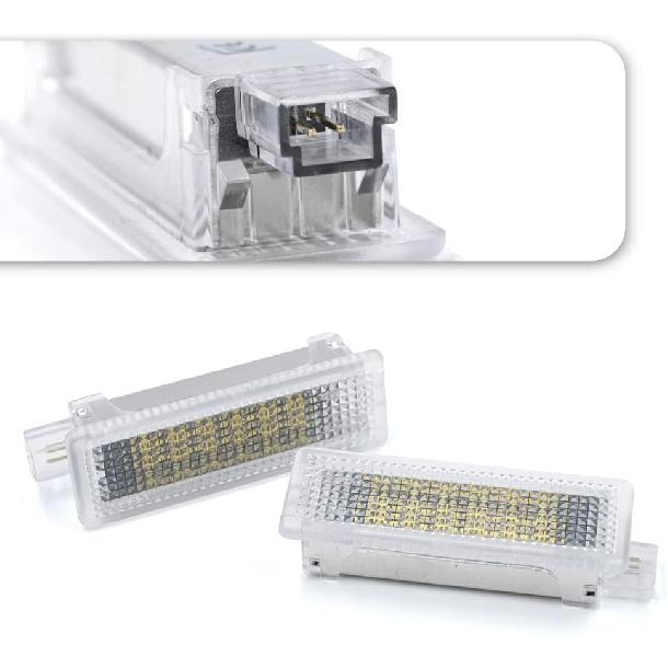 LED Interior Courtesy Door Light for 2004-2022 Land Rover LR2 LR3 LR4 Range Rover L322 Sport L320/ L494 LED Door Puddle Footwell Step Trunk Lamp