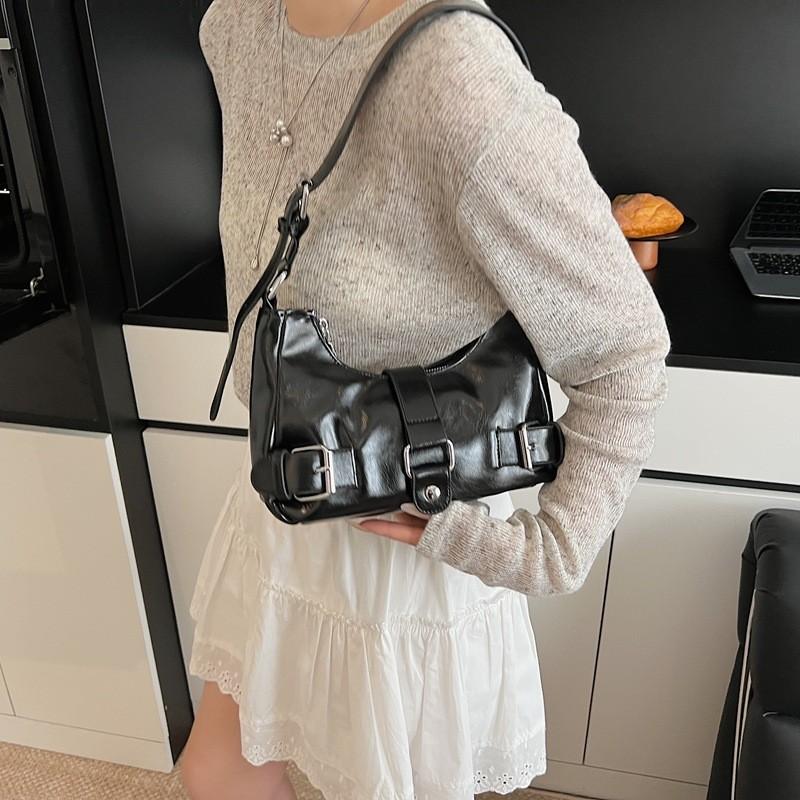 IELGY Ladies Messenger Bag Underarm Motorcycle Bag