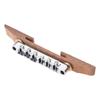 6 String Guitar Part Guitar Accesory Jazz Guitar Bridge Wood Guitar Bridge Guitar Wood Roller Saddles Bridge