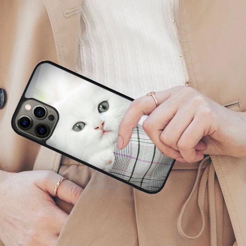 Cute Kitten Collar - Pet Love Magnetic Phone Case For APPLE iPhone 17 Air 16 14 13 12 Pro Max 15 Plus Charge MagSafe Cover