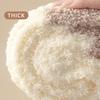 3Pairs Winter Floor Plush Socks Thickened Mid Tube Socks Women Coral Fleece Socks  For Female Men