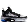 Jordan Air Jordan 34 Low EP Abriebfest Atmungsaktiv Mittelhohe Basketballschuhe Schwarz Weiß Unisex CZ7742-008