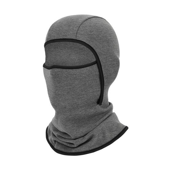 

Winter Headgear Motorcycle Skiing Snowboarding Windproof Thermal Outdoor Opening Design Full Face Protection Hat Kid One Size темно-серого
