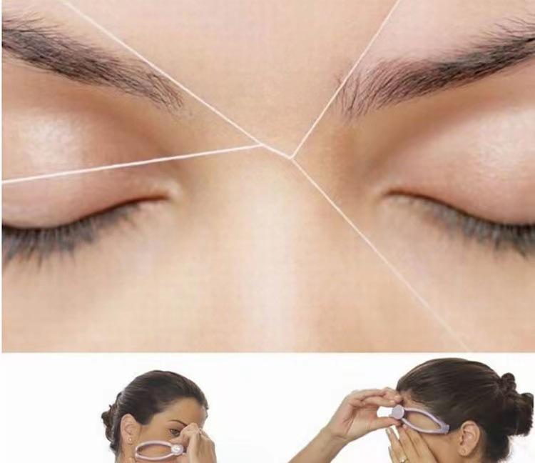Facial Hair Removal Cotton Thread & Tweezers Epilator