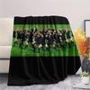 All Blacks,pattern Flannel Blanket, High quality Comfortable for All Seasons, Home Decor, Warmth and Comfort, Perfect for Gifts.