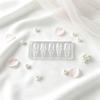 Clear Silicone Nail Art Mold, 3D Floral Cavity Plate for Raised Manicure Styling, Salon Detailing and DIY Craft Use