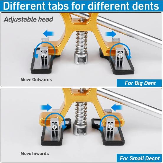 New Adjustable Car Dent Puller Dent Remover Auto Body Suction Cup Paintless Repair Tools Kit Auto Dent Removal Tool Kits