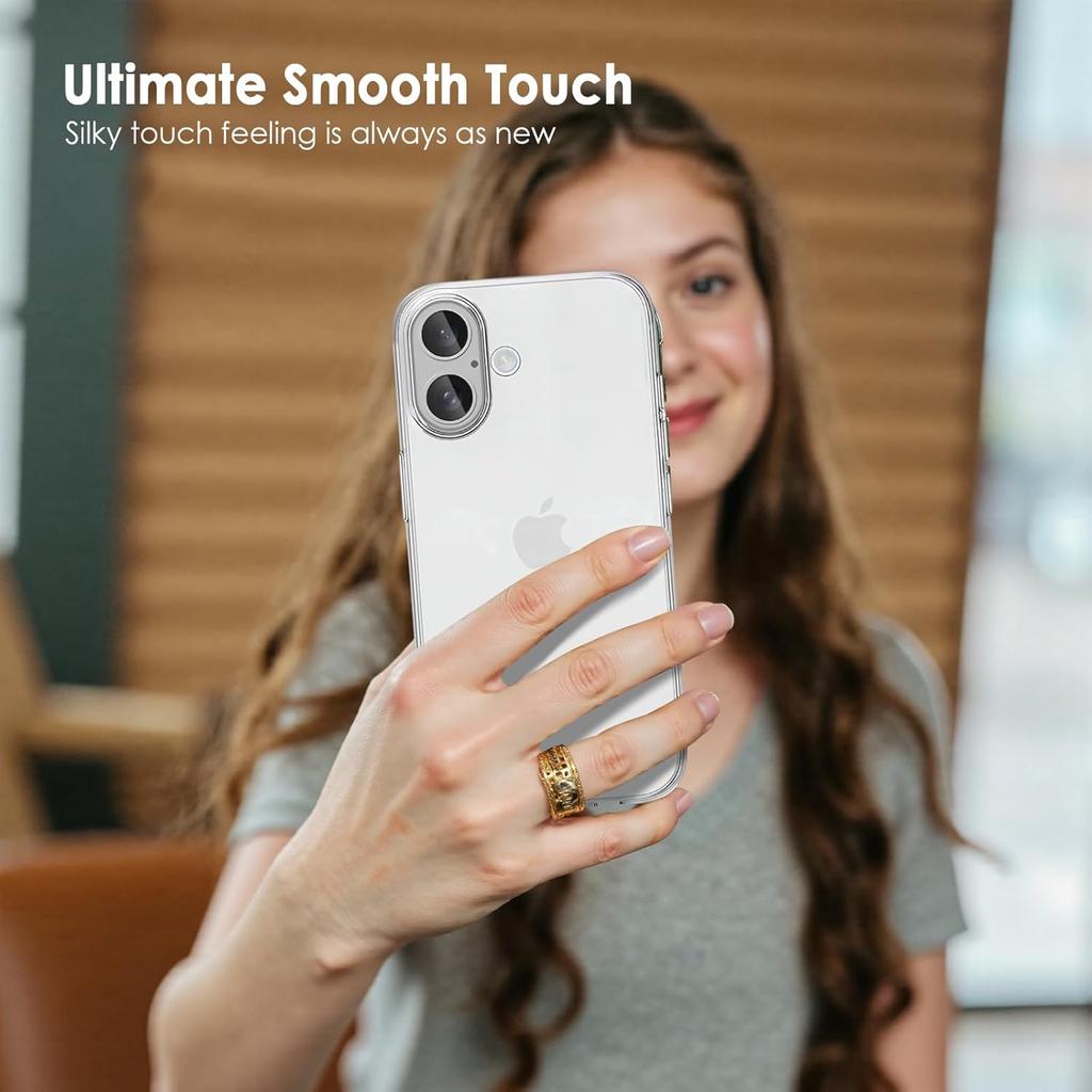 Clear Case For For Iphone 17 Air 17E 16E 16 Pro Max 1 Plus 14 13 Mini 12 11 X XS XR SE 7 8 For Iphone17 For Iphone16 Phone Cover