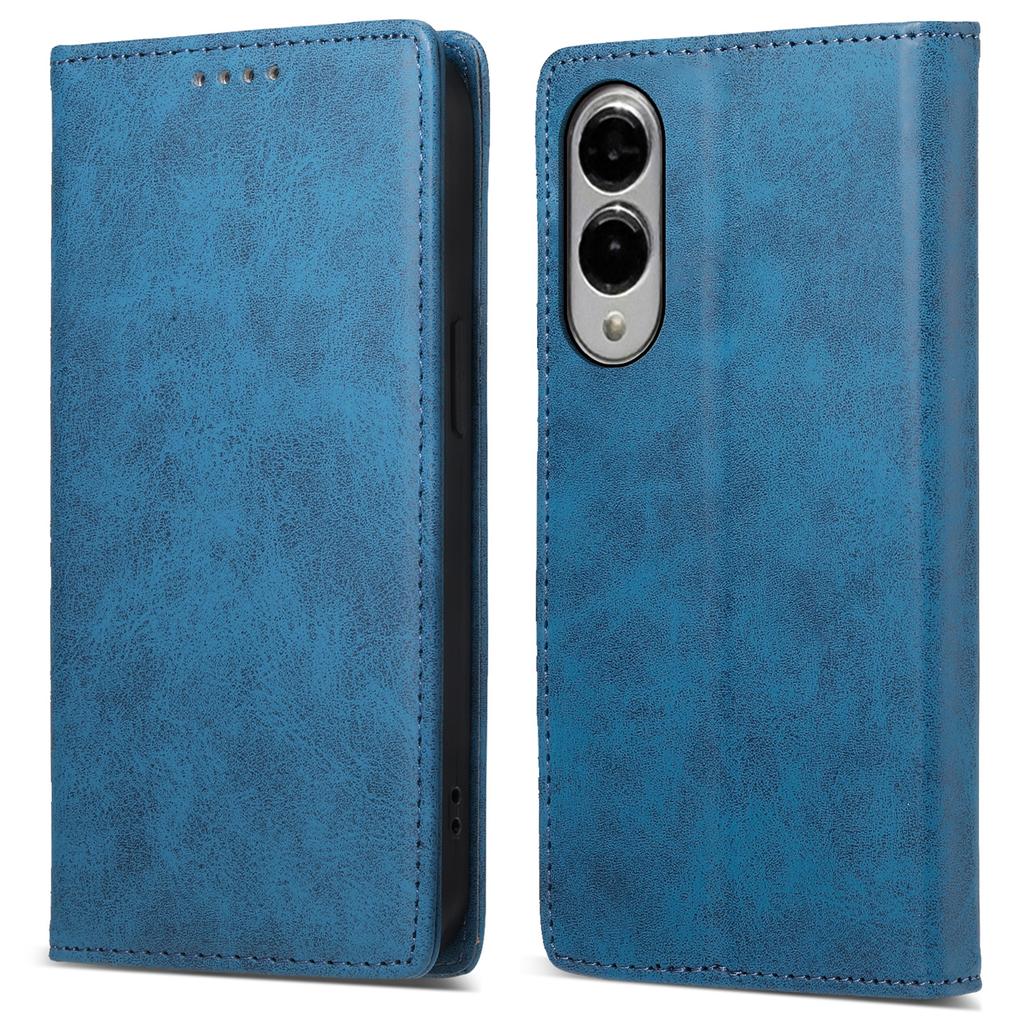 Etui portfelowe dla Samsunga Galaxy S25 Edge z blokadą RFID, pokrowiec na telefon ze skóry PU