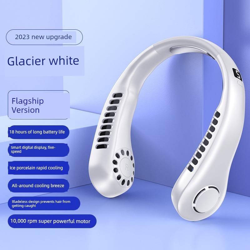 2026 New Model Outdoor Office-Specific Neck-Hanging Fan, Portable Mini Fan with Ultra-Long Battery Life