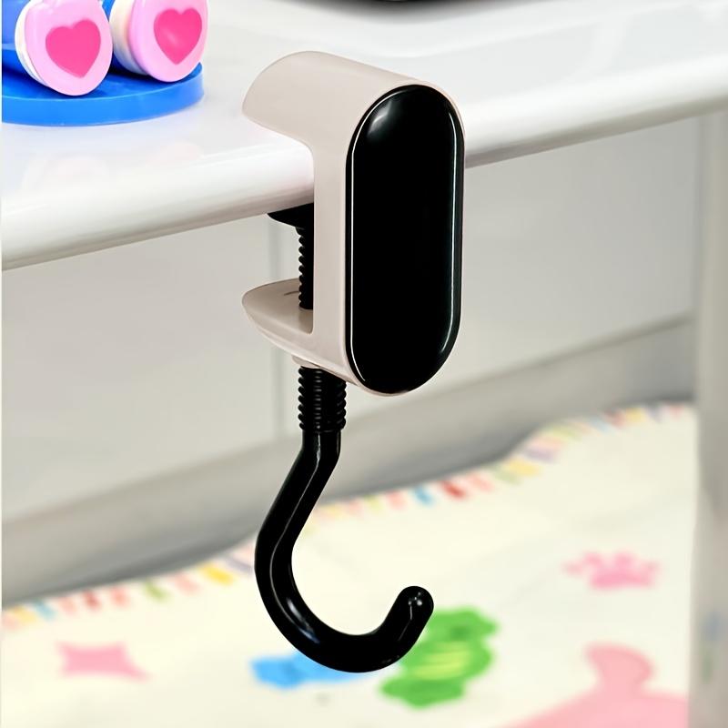 

Регулируемый крючок для края стола Дофамин Портативные настольные крючки для сумки Высокая грузоподъемность Подставка для игровых наушников
