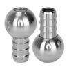 1/2/3/5Pcs Stainless Steel Foam Pot Filter Sprayer Reusable Cleaning Ball Hose Attachment Weighted Straw Filter