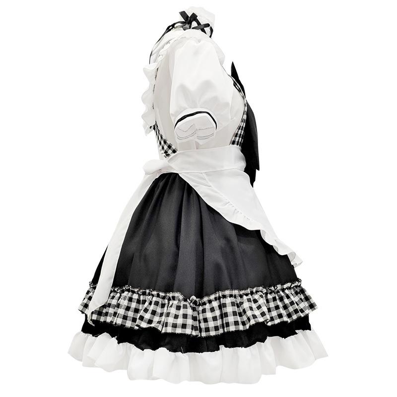 Süßes Wind-Maid-Outfit sexy Cosplay Maid Uniform Kleid Set