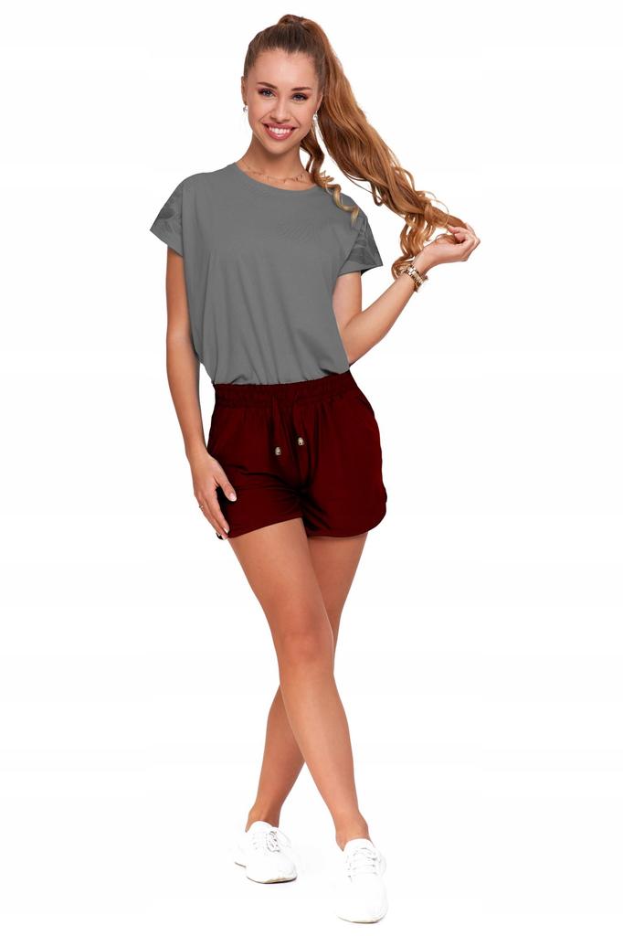 Women's Comfortable SHORTS MORAJ Sports Shorts S/M Wine Red