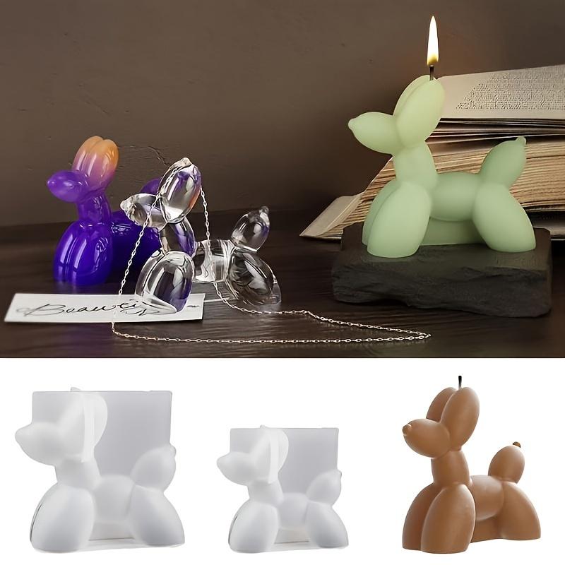 1pcs 3D MINI Balloon Dog Resin Mold Exquisite, Durable Ideal for DIY Home Ornaments, Candle Making, Silicone Molds, Drip Glue Crafts Perfect Gift
