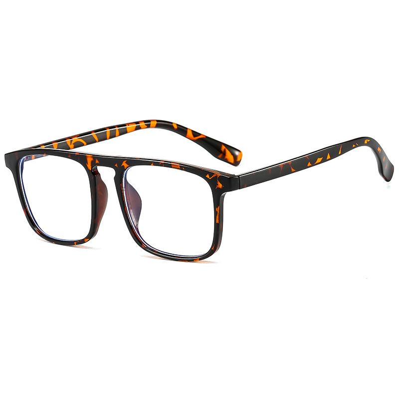 New anti-blue glasses, men's and women's computer mobile phone flat glasses, plain decorative glasses