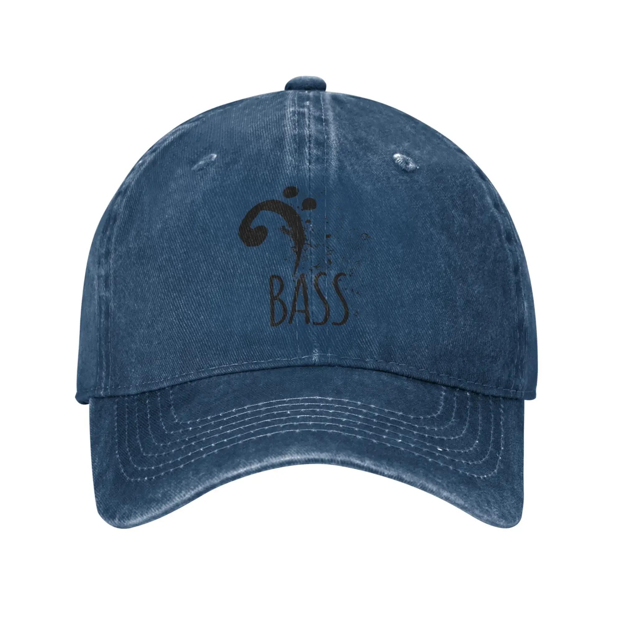 

Baseball Cap Bass Clef Music Logo Summer Stylish Trucker Hat Notes Abstract Unisex Tennis Skate Breathable Snapback Cap One Size