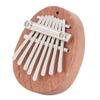 8 Keys Kalimba Mahogany Wood Alloy Steel Key Portable Thumb Piano Mini Finger Musical Instrument for Beginner