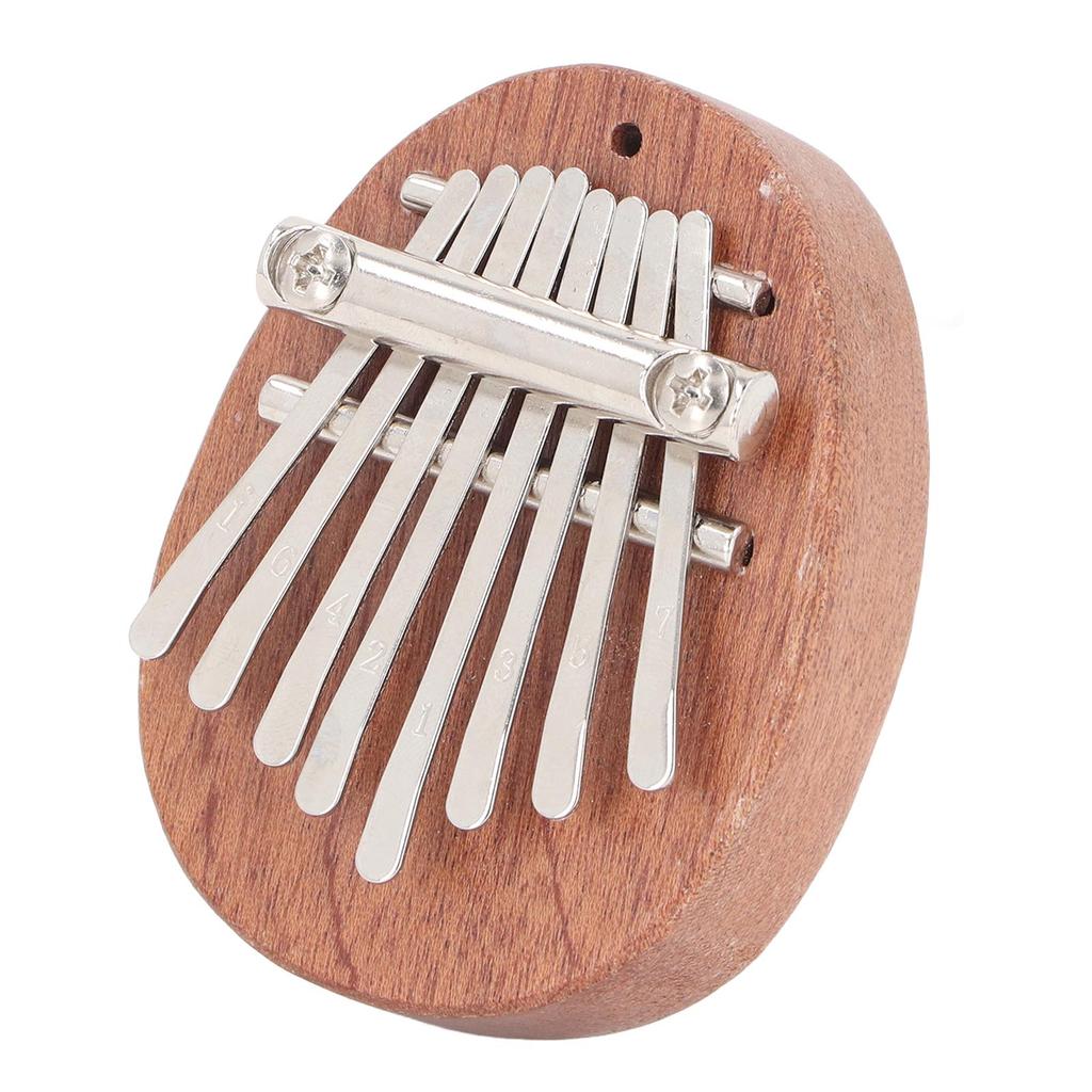 8 Keys Kalimba Mahogany Wood Alloy Steel Key Portable Thumb Piano Mini Finger Musical Instrument for Beginner