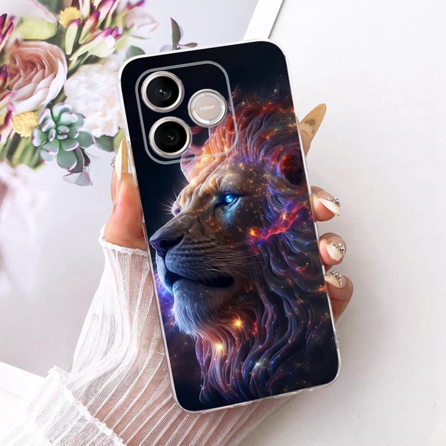 Flower Cartoon Fashion Design Phone Case For Honor 600 Lite Honor 500 Smart Honor600 Funda Soft Silicone Shockproof Back Cover