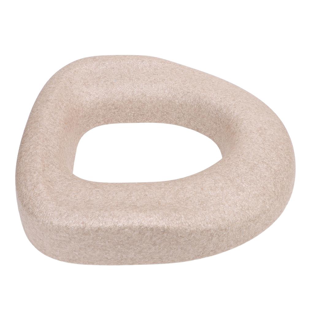 EPP Raised Toilet Cover Comfort   Water Resistance Reusable Toilet Raised Padded Cushion for Home
