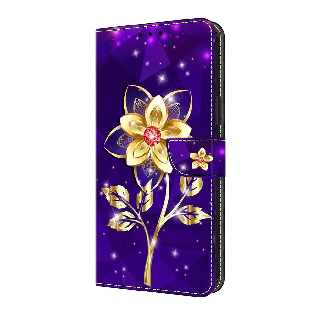 Wallet Case For Xiaomi Poco C75 4G/Redmi 14R 5G/14C 4G Pattern Printing PU Leather Flip Stand Phone Cover