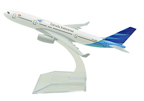 TANG DYNASTY 1/400 16cm Garuda Indonesia Airbus A330 Alloy Plane Model Toy