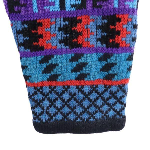 KENZO 90s Made in Japan Old Overall handle Long sleeve Crew neck knit Men's Used