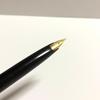 Used Platinum Pen PLATINUM Medium Nib 18K K18 Pure Gold Antique