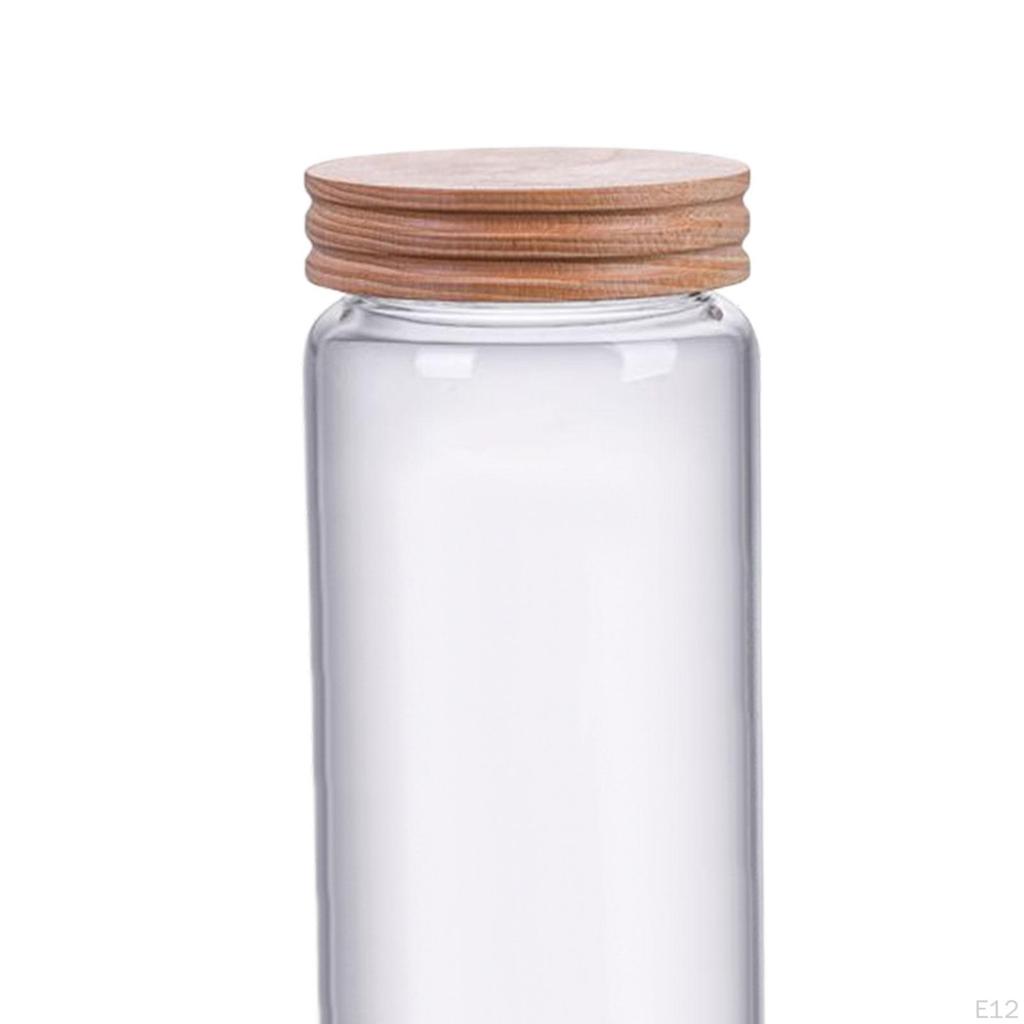 Glass Storage Jar, Sealed Canister for Rice Cereal Spice
