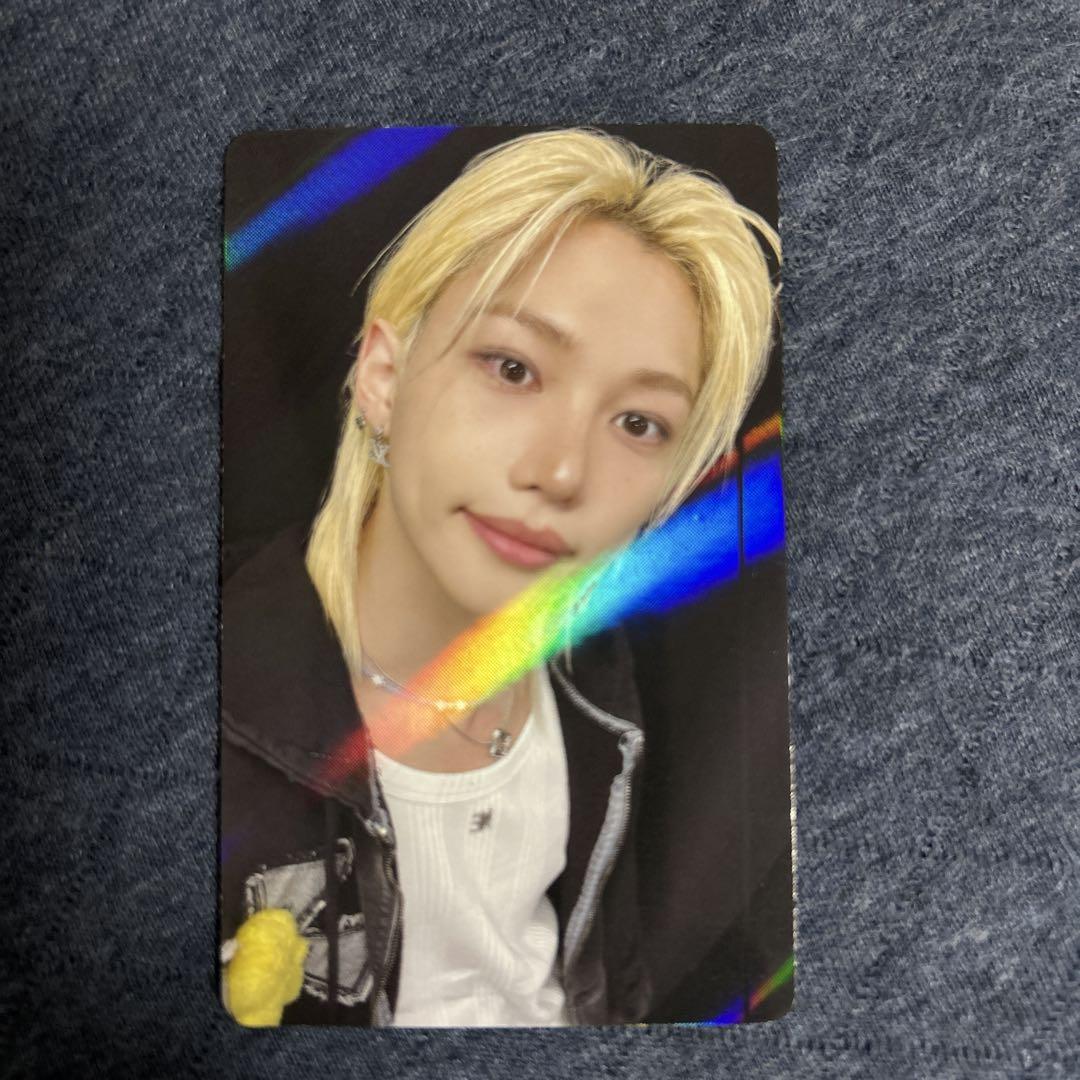 

[USED] Stray Kids Felix Holo HMV Trading Card Bonus Karma