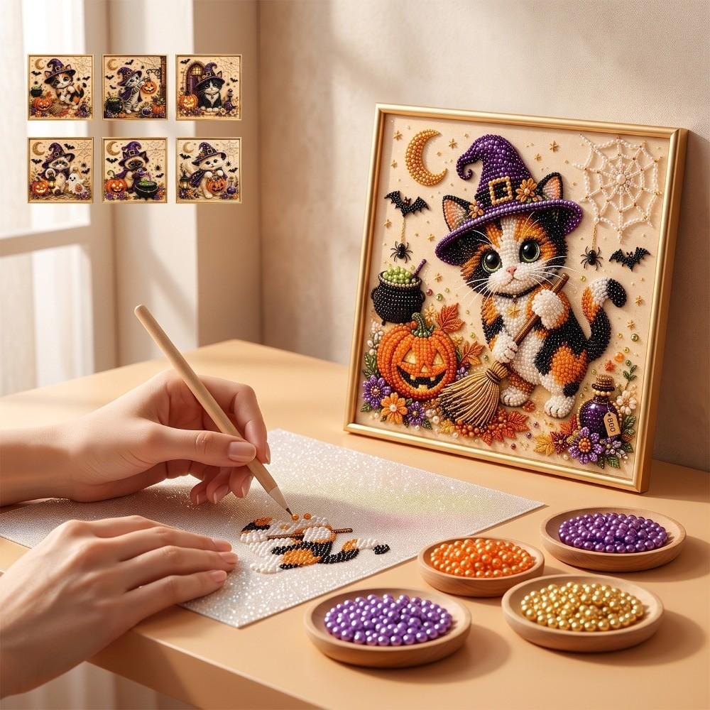 Handmade Christmas Painting Art Kit Santa Painting Set Christmas Halloween