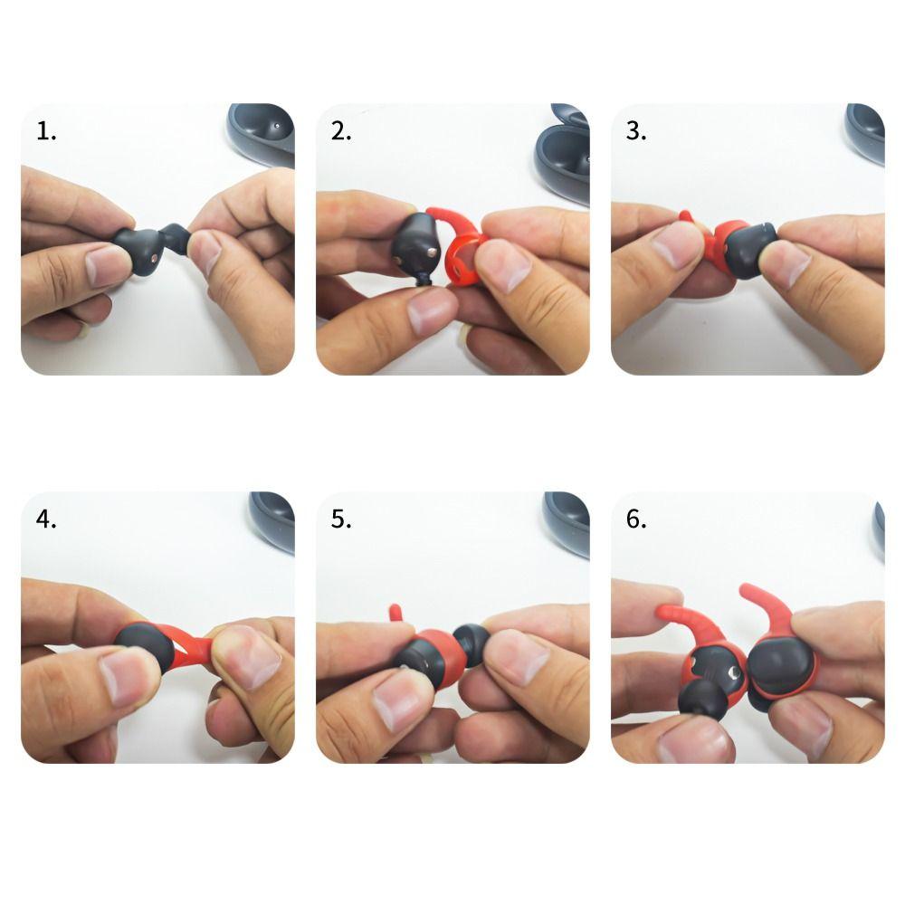5Pairs New Silicone Eartips Earplug Earcap Earbuds Wings Hook Accessories Ear Cover for Beats Solo Buds