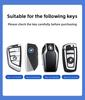 Remote Car Key Cover Keychain Key Case For BMW X1 X3 X4 X5 X6 Series 1 2 3 5 7 G20 G02 G05 G31 G23 F34 F15 F40 IX3 xs9