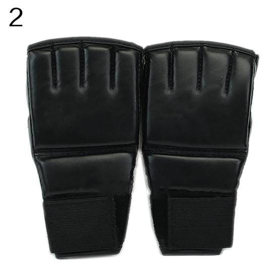 Men's Fashion Gym Sanda Training Punching Sparring Half Mitts Boxing Gloves