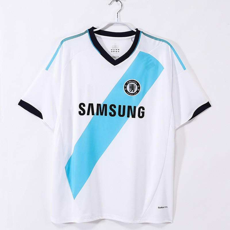 Chelsea Retro Fußballtrikot 2008 2009 2012 2011 Heim Auswärts Kurzarm Lang Drogba Lampard Torres