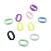300Pcs Acrylic Assorted Color Linking Rings Connectors for Glasses Bags Earring Necklace Jewelry