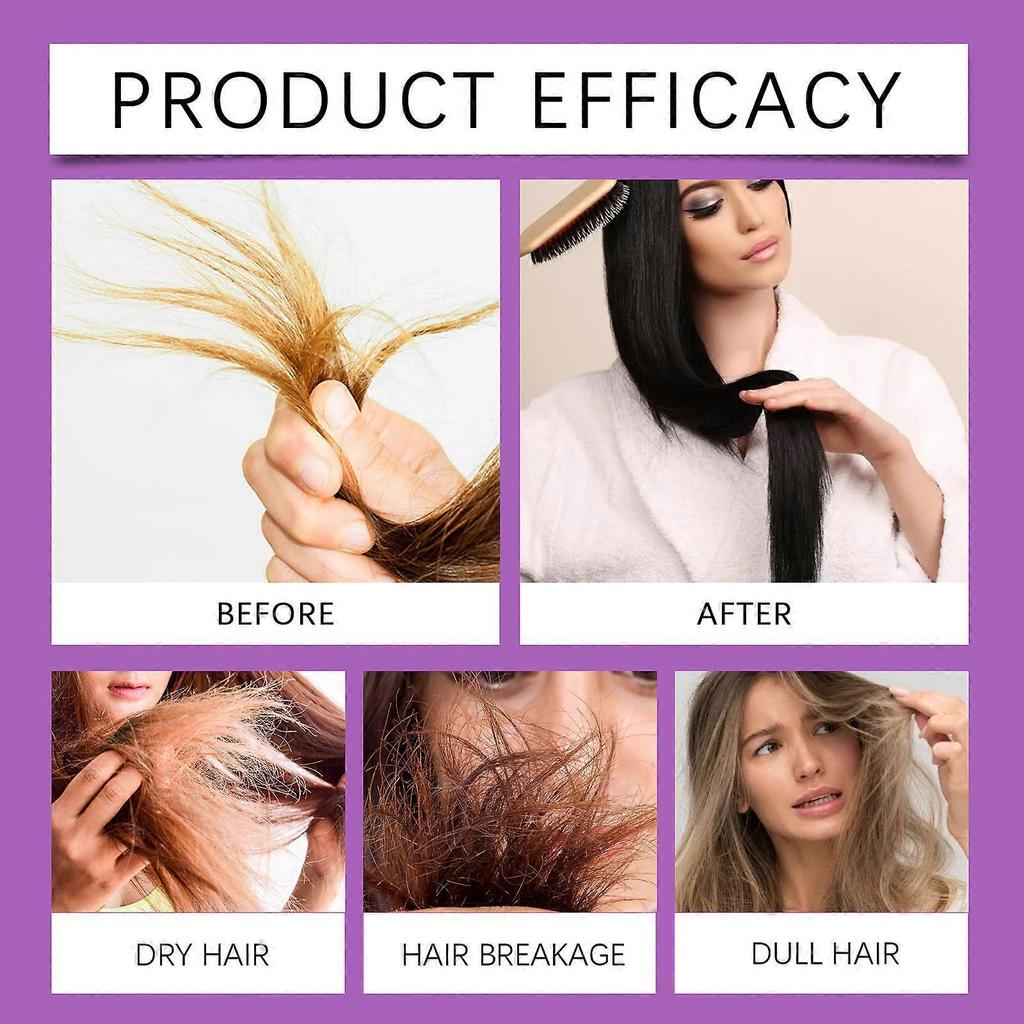 Hydrating Hair Mask for Dry Damaged Hair, Argan & Coconut Oil Collagen Deep Conditioner Moisturies for Frizzy, Colored & All Hair Types