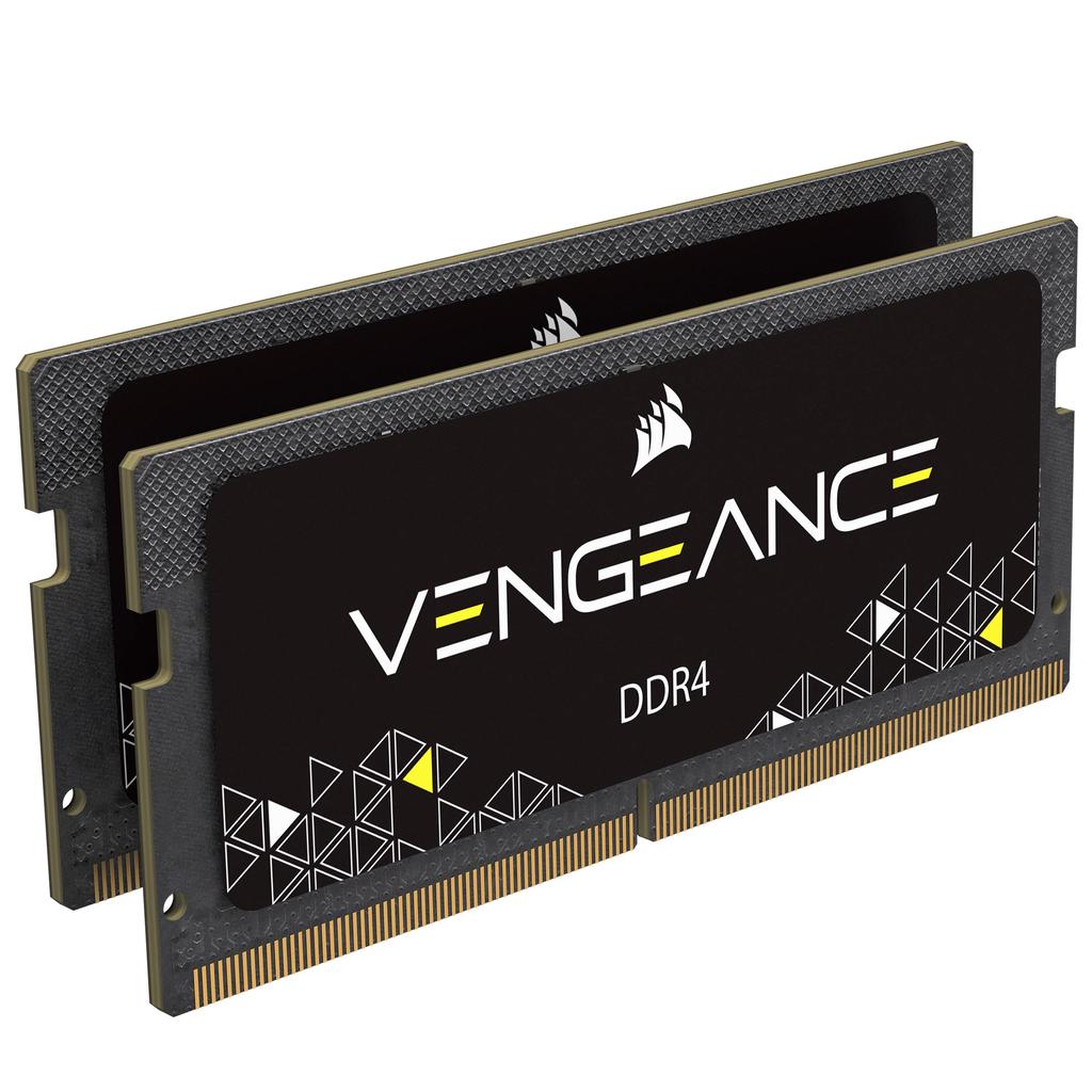 Corsair VENGANCE Series 260Pin CL22 Memory Intel I7 AMD Ryzen 64GB X CMSX64GX4M2A3200C22 DDR4-64GB SO-DIMM DDR4-3200 (PC4-25600) 1.2V [32GB 2]