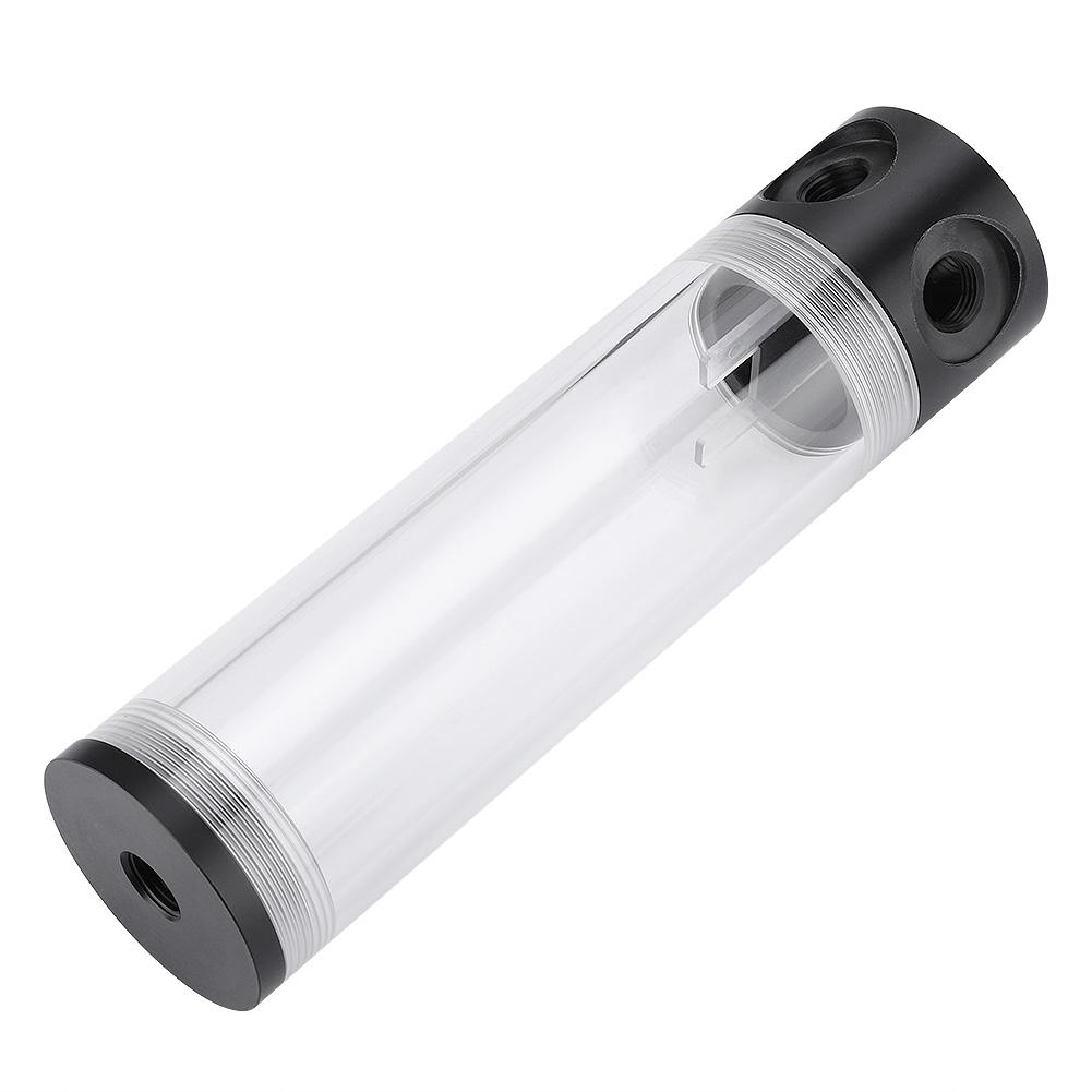 50mm Diameter G1 4 Thread DIY Extra Long Cylinder Water cooled Tank for Computer Cooling