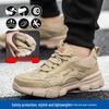 Men's Lightweight Steel Toe Safety Shoes - Breathable & Protective for Summer