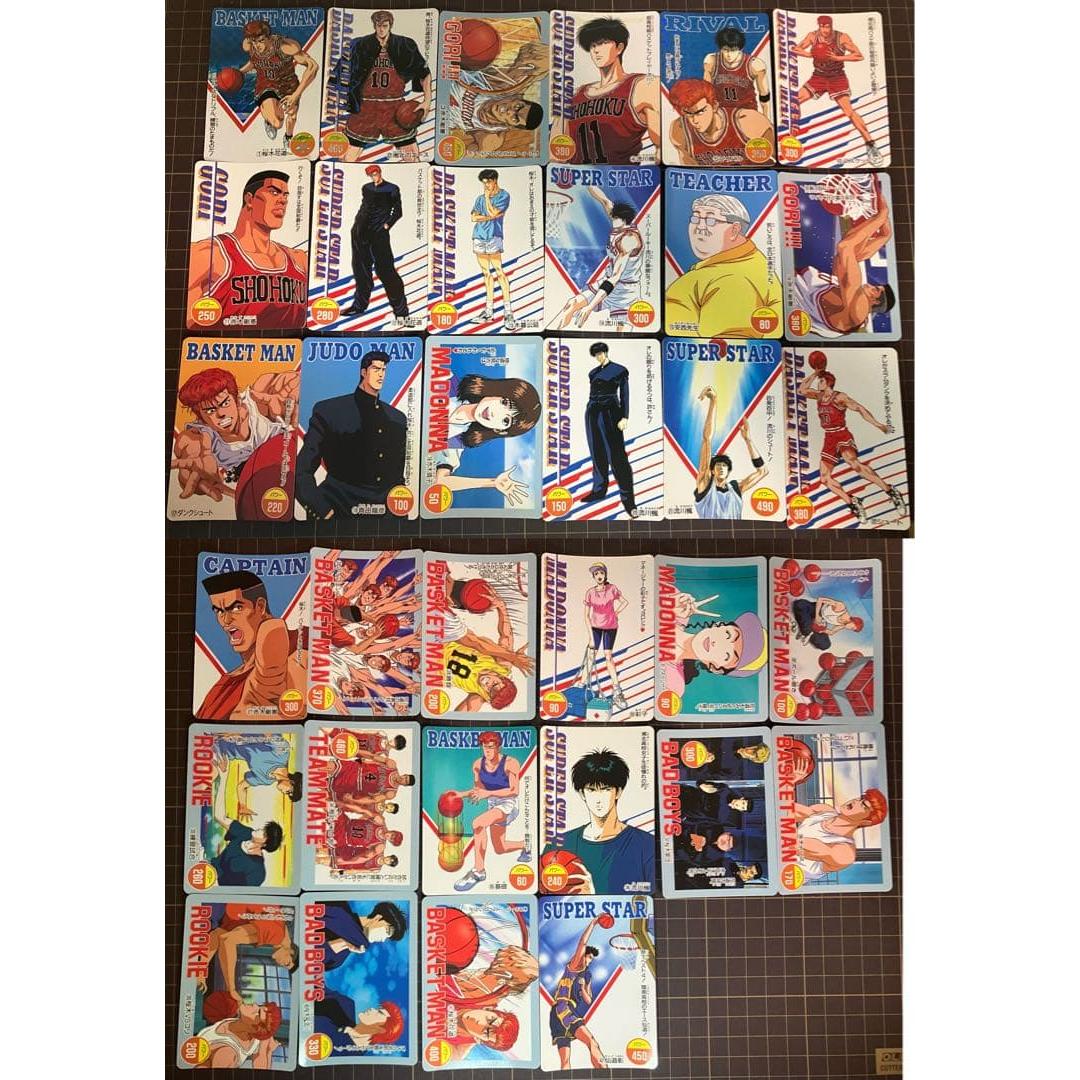 Used Slam Dunk Amada Card Set Bulk Sale No Overlay