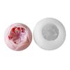 Creative Silicone Candle Mold 3D Rose Flower Shape Ornament Moulds Silicone Craft Molds Silicone Texture for Crafting