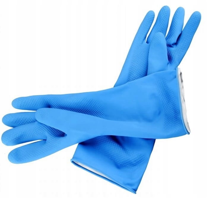 Protective cleaning gloves, size L, 2 pieces