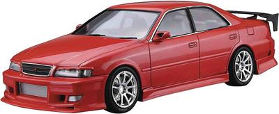 Aoshima Bunka Kyozaisha De Tuned Car Series Toyota JZX100 Chaser Tourer V Plastic Model 1/24 Nr.16 Kunny'z '98 (Auto)