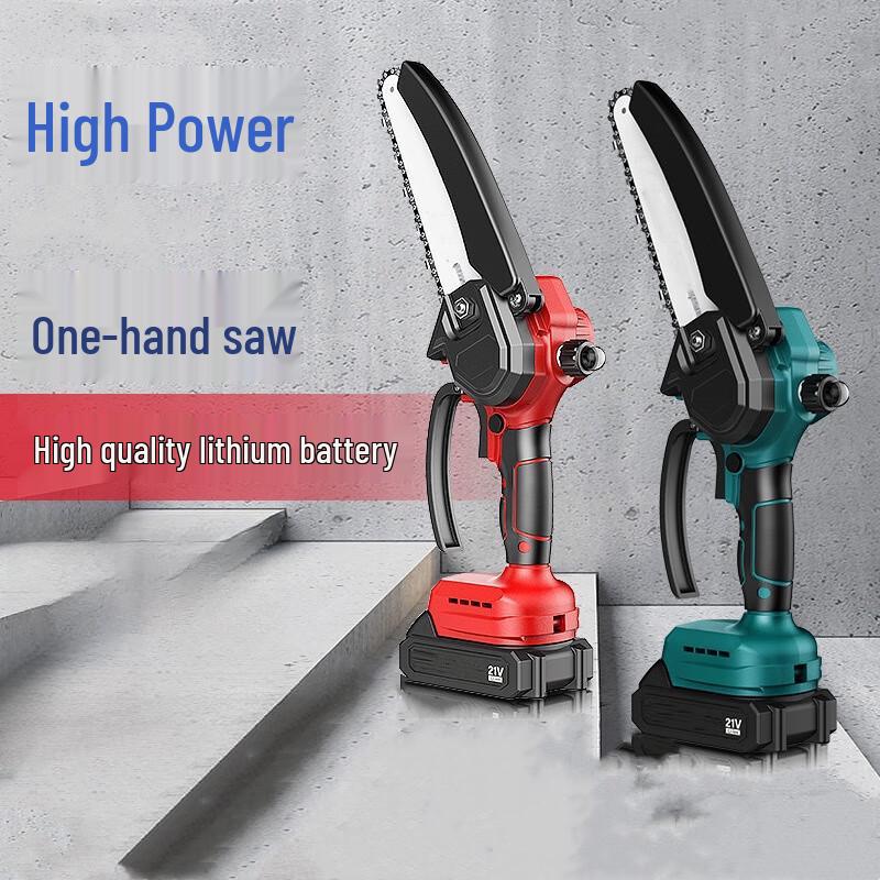Lixian Cordless Mini Chainsaw CN Plug (adapter Included)